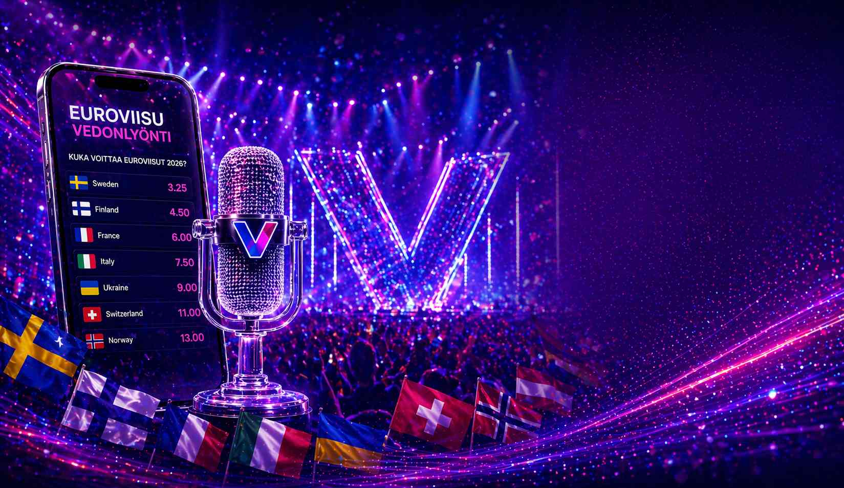 Euroviisujen vedonlyönti