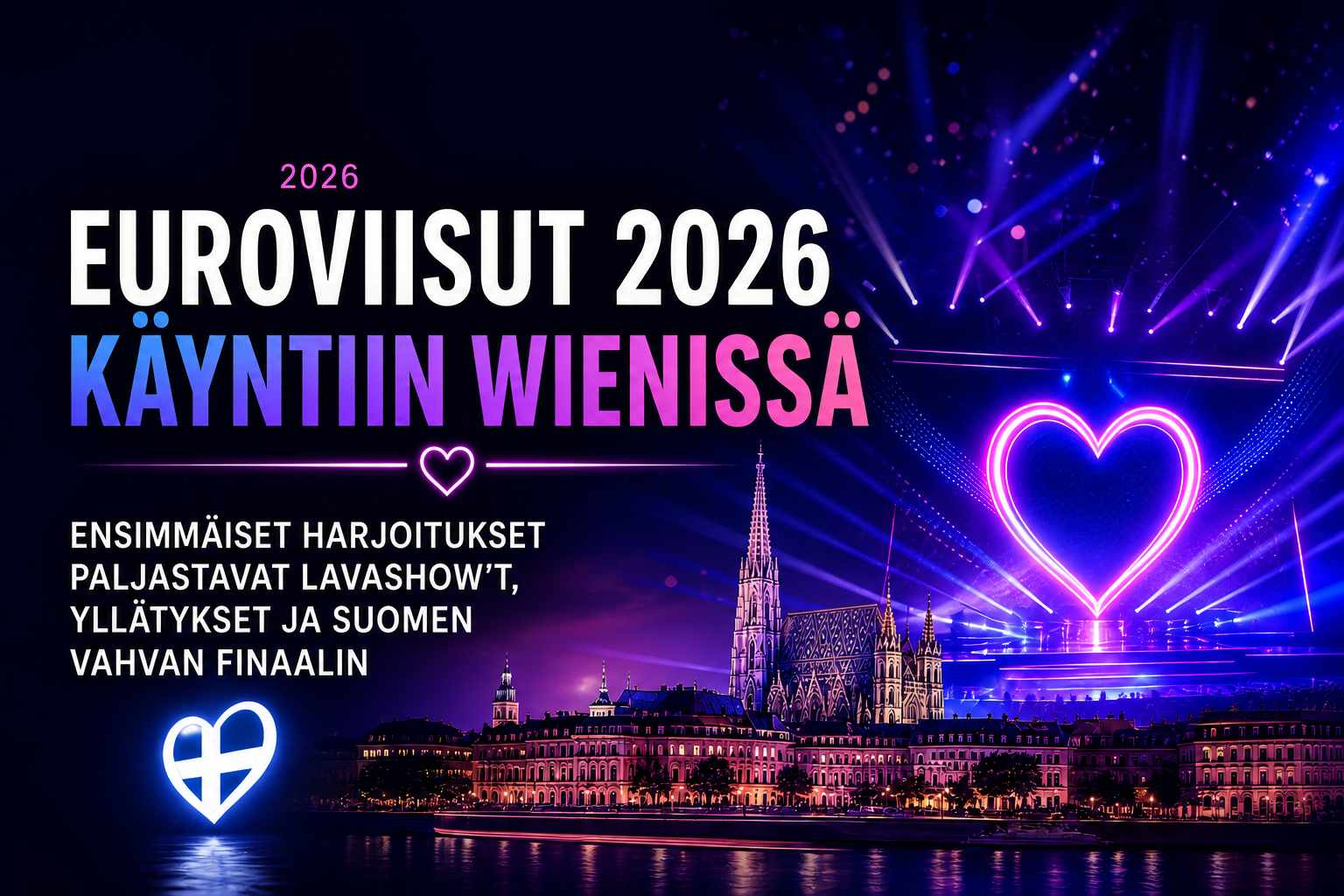 Euroviisujen ensimmäiset harjoitukset