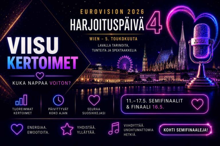 Harjoitukset jatkuu viisuissa