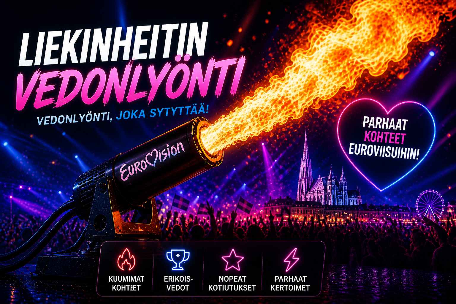 Liekinheitin vedonlyönti 2026