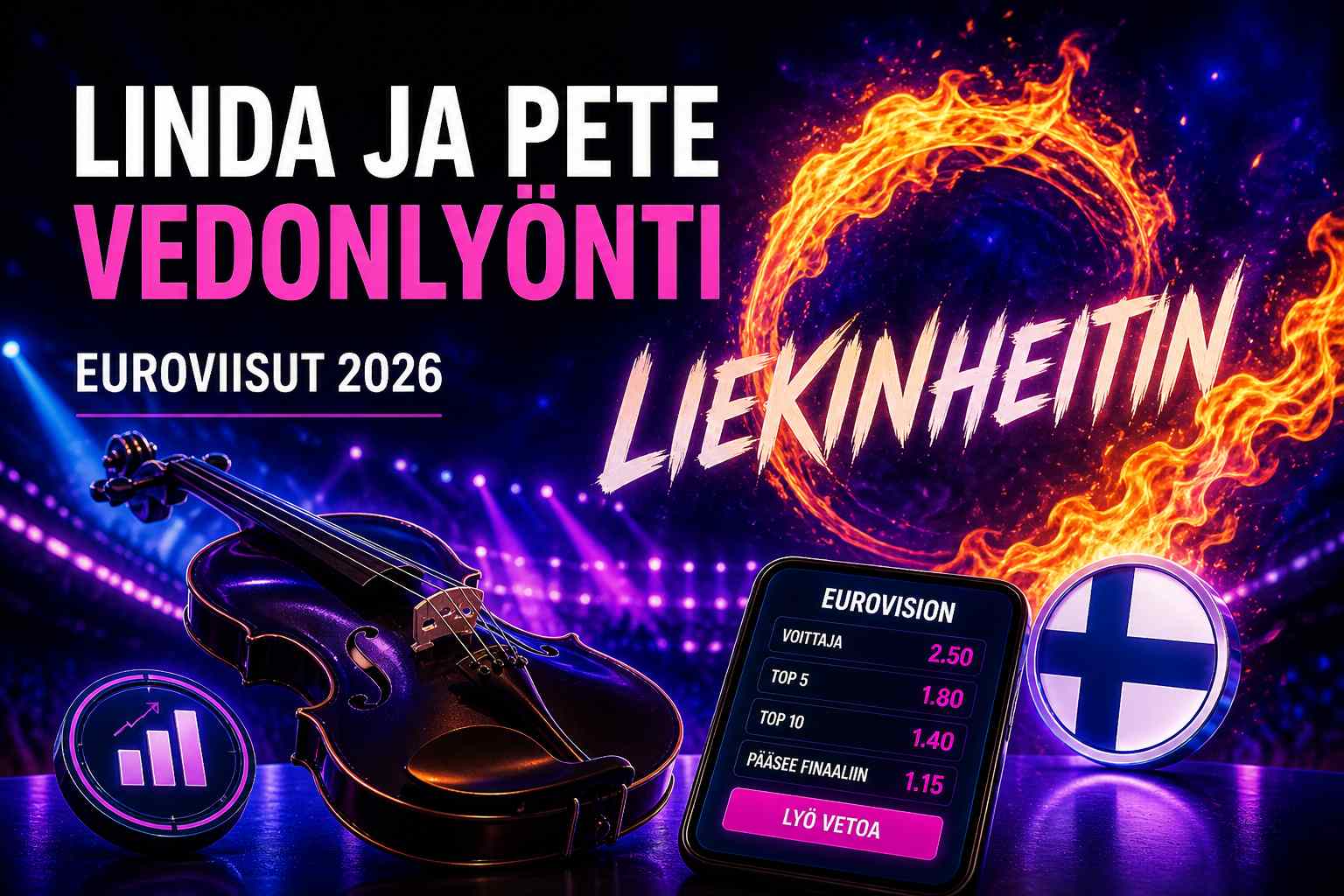 Linda ja Pete vedonlyönti