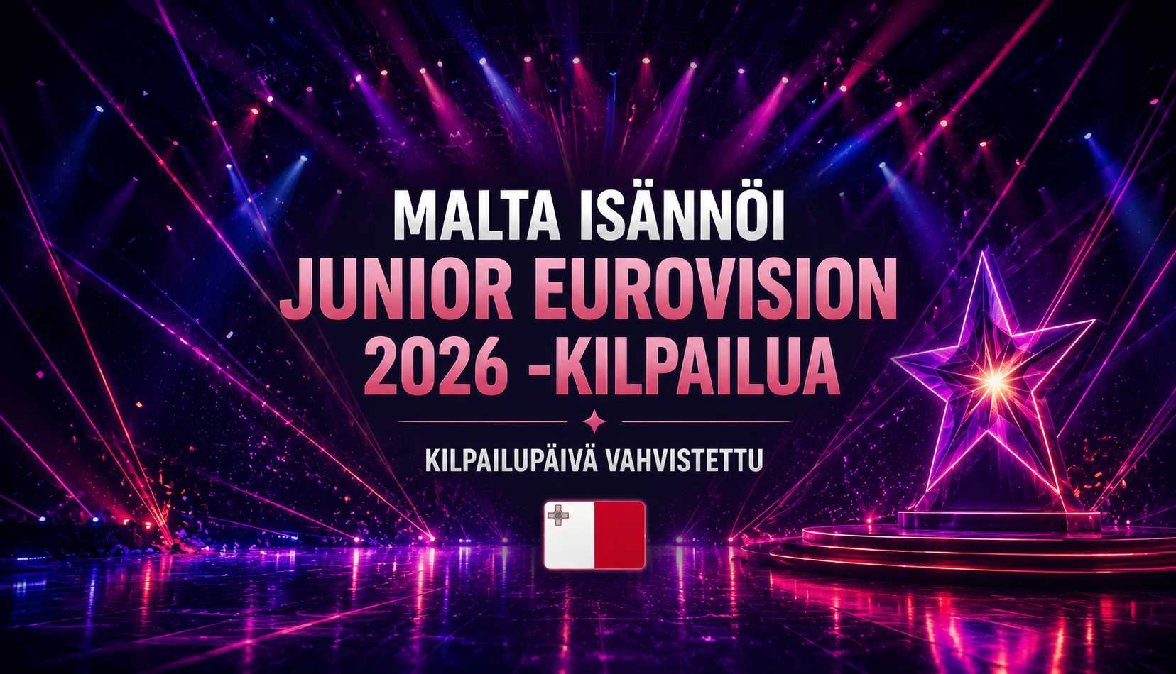 Malta isännöi Junior Eurovisionia