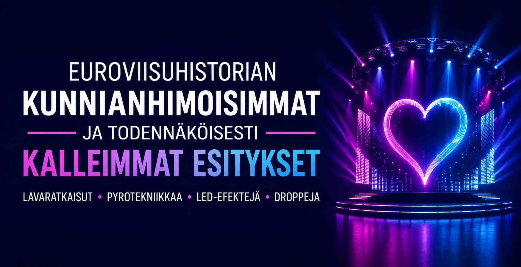 Euroviisuhistorian esitykset