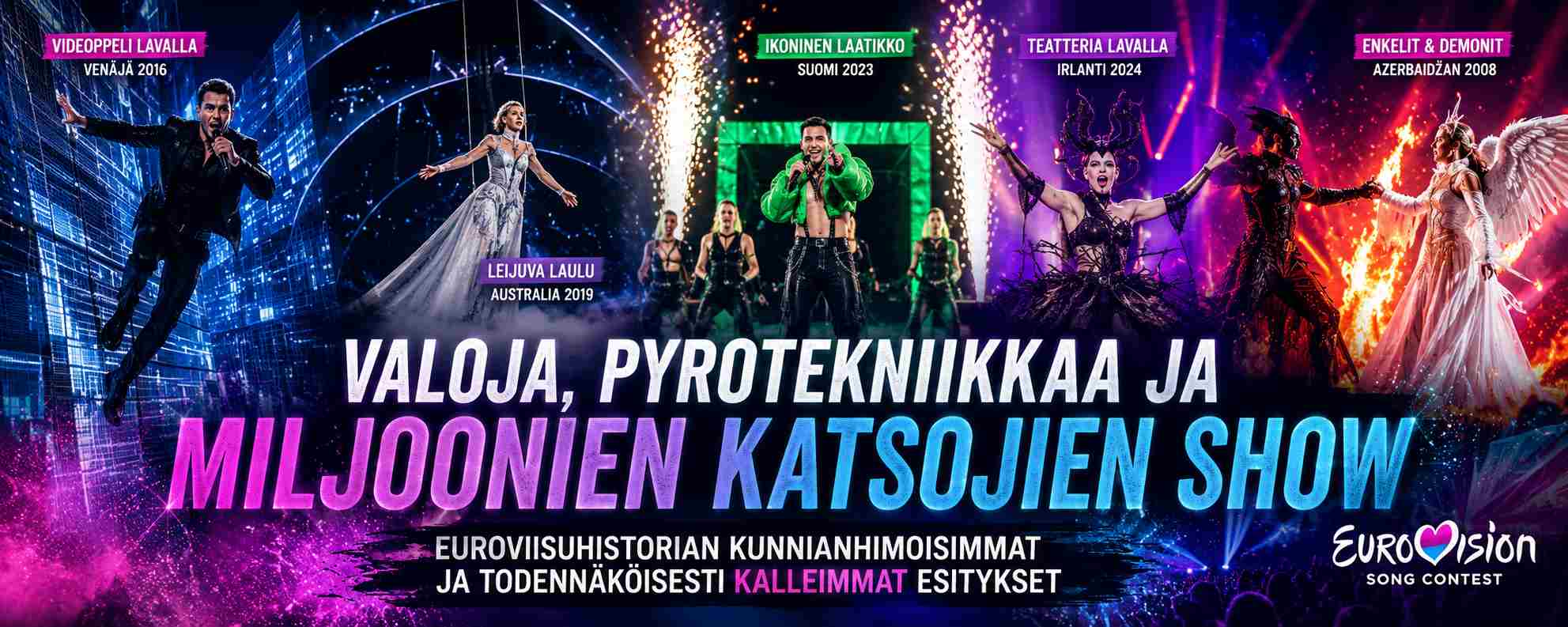 Euroviisuhistorian kalleimmat esitykset