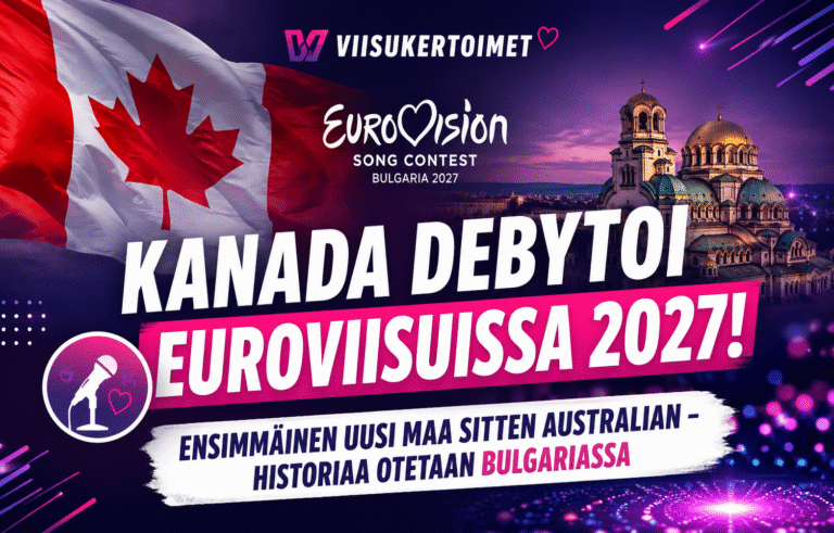 Kanada debytoi Euroviisuissa